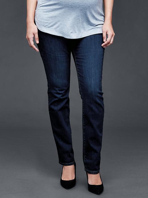 Gap Authentic 1969 Full Panel Real Straight Jeans - Dark Indigo