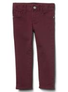 Gap High Stretch Slim Jeans - Pinot Noir
