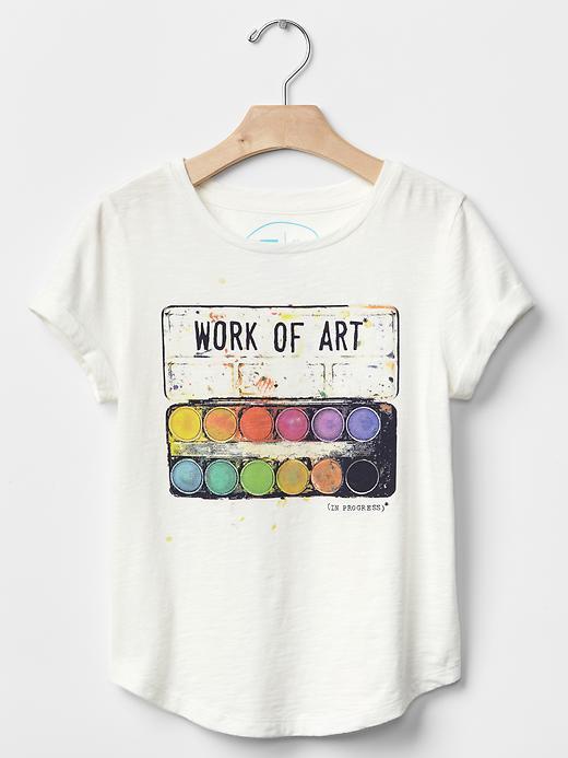Gap Gapkids X Ed Artist Graphic Tee - White