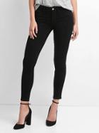 Gap Women Mid Rise Easy Jeggings - Solid Black