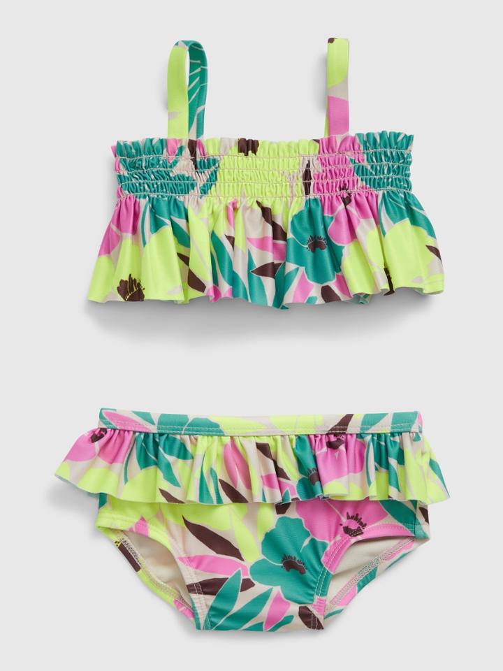 Baby Recycled Ruffle Swim 2-piece