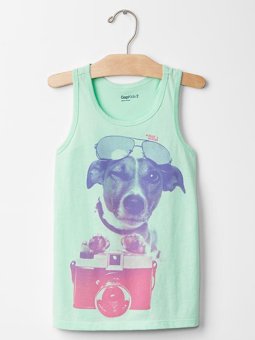 Gap Graphic Tank - Rainshower 389