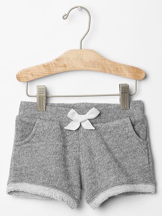 Gap Marled Shorts - Charcoal Gray
