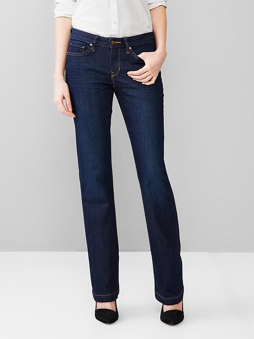 Gap 1969 Long &amp; Lean Jeans - Dark Wash
