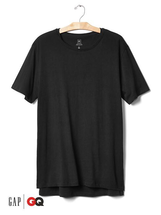 Gap Men X Gq John Elliott Layered Tee - True Black