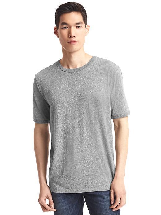 Gap Men Triblend Tee - New Heather Grey