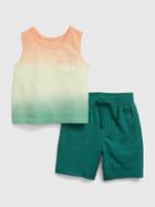 Baby 100% Organic Cotton Tank & Shorts Outfit Set