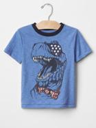 Gap Americana Graphic Tee - Cabana Blue 602