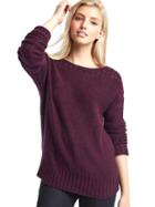 Gap Chunky Pointelle Sweater - Tuscan Red
