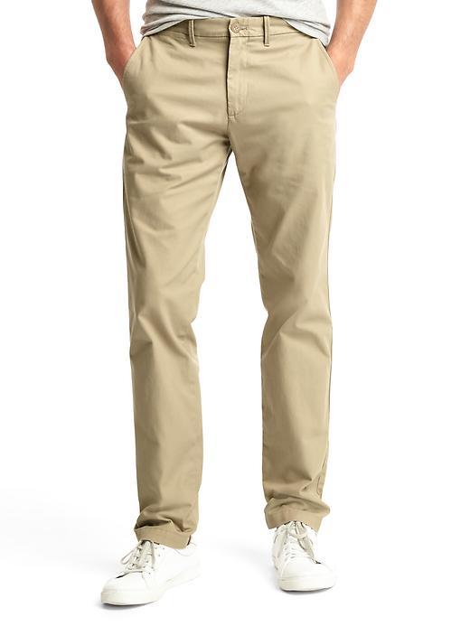 Gap Men Classic Slim Fit Khakis - Chino Academy