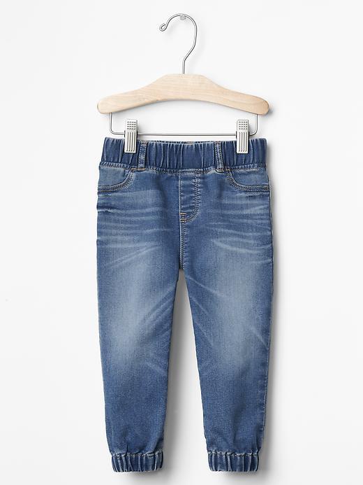 Gap 1969 Super Soft Denim Joggers - Denim