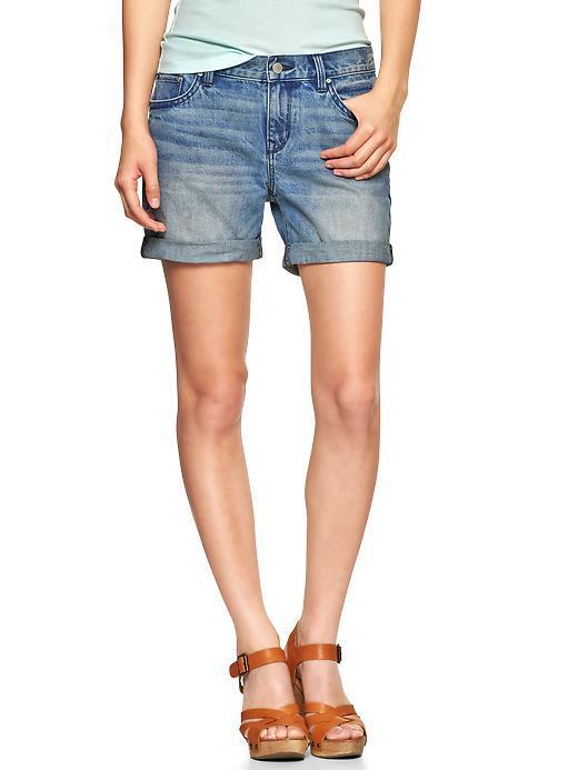 Gap 1969 Sexy Boyfriend Denim Shorts - Calvind Wash