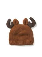 Gap Deer Knit Hat - Rich Ginger
