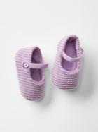 Gap Knit Mary Janes - Lavendar Heather