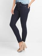 Gap Women Mid Rise True Skinny Jeans - Rinse