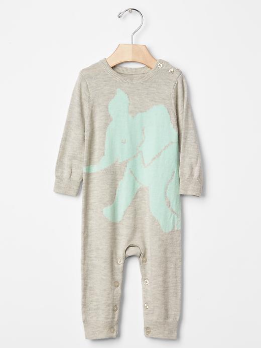 Gap Elephant Sweater One Piece - Gray Heather