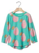 Gap Long Sleeve Tee - Tropical Fruit