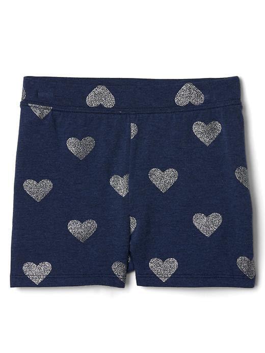 Gap Stretch Jersey Cartwheel Shorts - Blue Heather