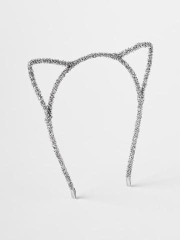 Gap Sparkle Cat Headband - Silver