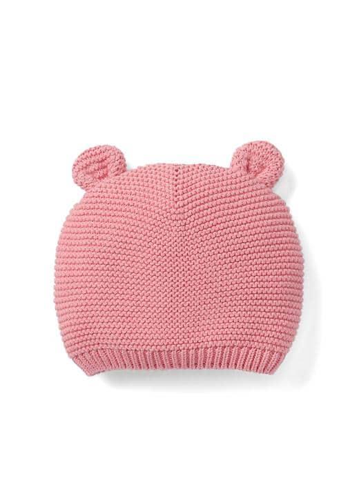 Gap Bear Garter Beanie - Coral Frost