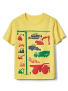 Gap Sport Graphic Short Sleeve Tee - Lemon Drop