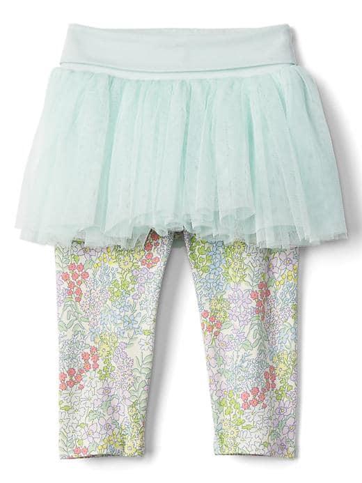 Gap Women Tulle Skirt Legging Duo - Stillwater