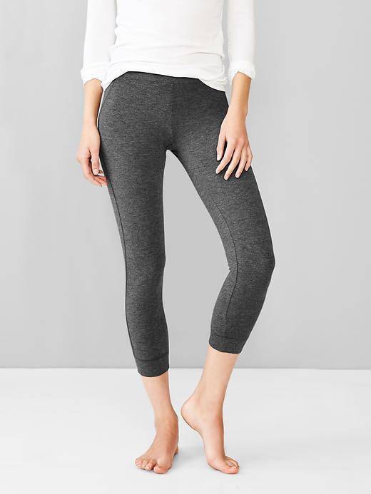 Gap Women Pure Body Cropped Leggings - Charcoal