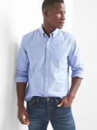 Gap Men Oxford Standard Fit Shirt - Imperial Blue