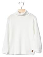 Gap Solid Turtleneck Tee - New Off White