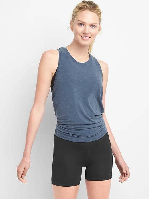 Gap Women Gapfit Breathe Tie Back Tank - Night