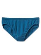 Gap Women High Cut Logo Bikini - Royal Teal