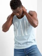 Gap Men Logo Tank - Sail Blue