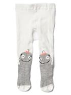 Gap Spooky Friend Tights - Ivory Frost