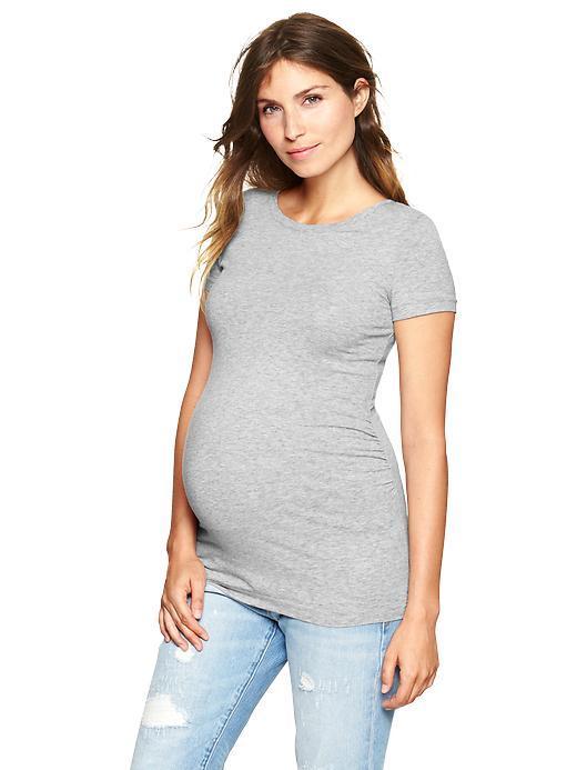 Gap Pure Body Short Sleeve Crew T - Heather Grey