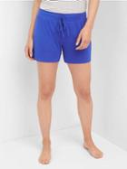 Gap Women Pure Body Modal Shorts - Mosaic Blue