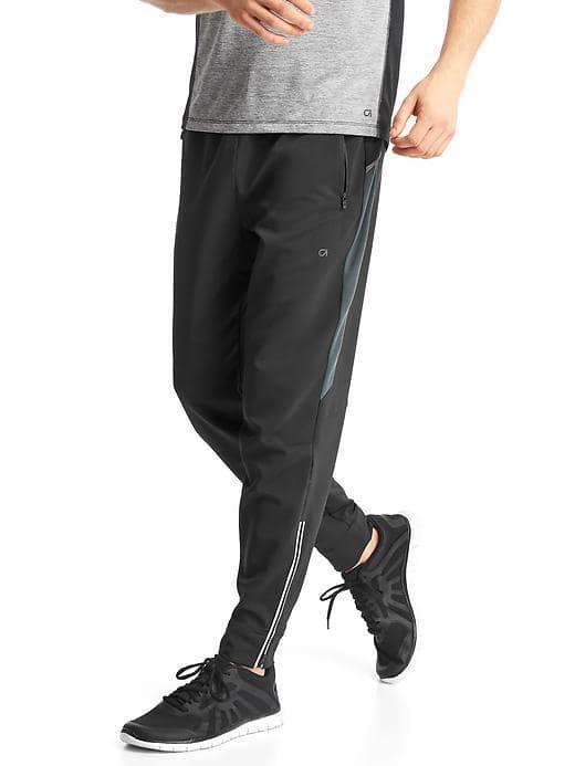 Gap Stretch Tapered Pants - True Black
