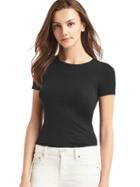 Gap Modal Ribbed Tee - True Black