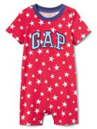 Gap Americana Logo Shorty One Piece - Pepper Red