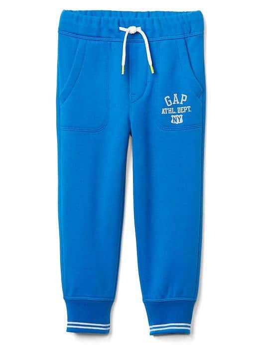 Gap Graphic Logo Varsity Joggers - Blue Streak