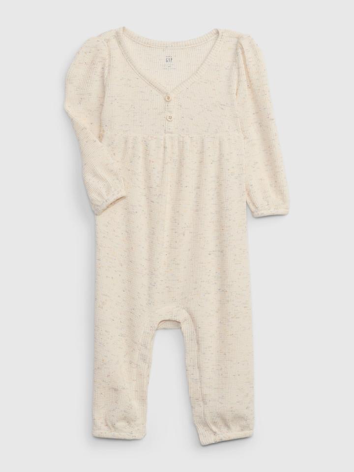 Baby Waffle-knit One-piece
