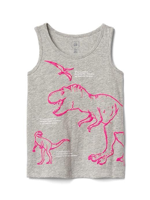 Gap Graphic Tank - Dinosaur
