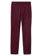 Gap Men Classic Stretch Skinny Fit Khakis - Pinot Noir