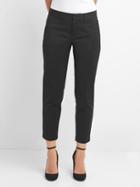 Gap Slim Crop Pants - True Black