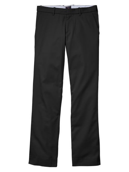 Gap Men Factory Tailored Straight Fit Khakis - Chino Black