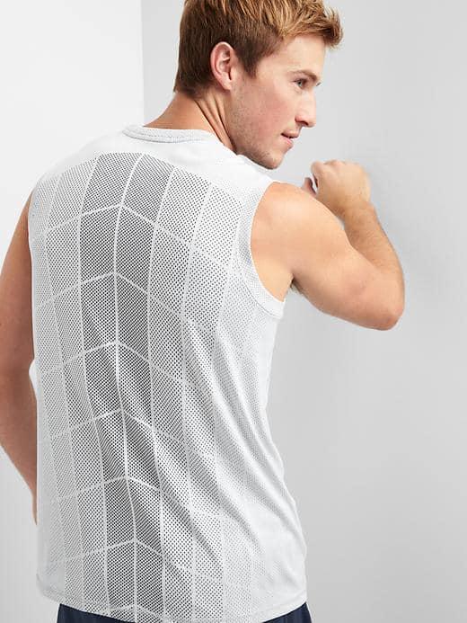Gap Men Aeromesh Tank - White