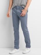 Gap Broken Twill Slim Fit Jeans - Shadow Blue