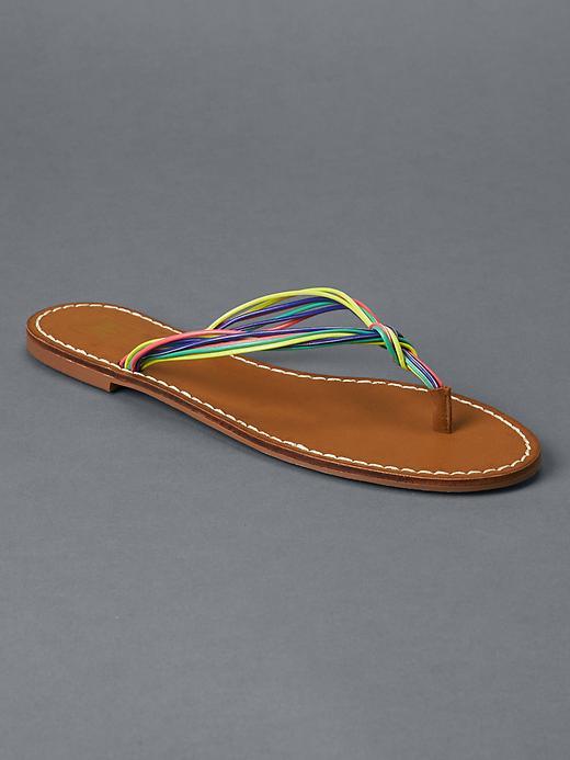 Gap Women Multi Rope Flip Flops - Multi