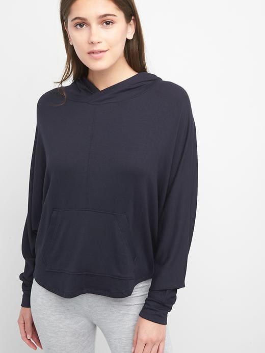 Gap Women Pure Body Sleep Hoodie - Dark Indigo