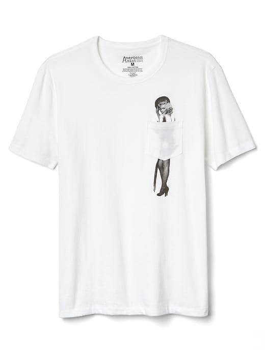 Gap Men Graphic Short Sleeve Tee - Marilyn Pkt