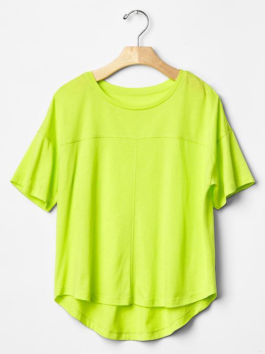 Gap Hi Lo Dolman Tee - Safety Yellow